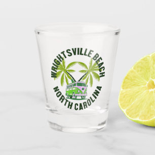 Verre A Shot Plage de Wrightsville, Caroline du Nord