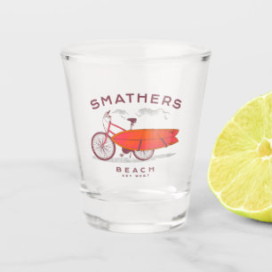 Verre A Shot Plage Smathers Key West Surf vintage plage