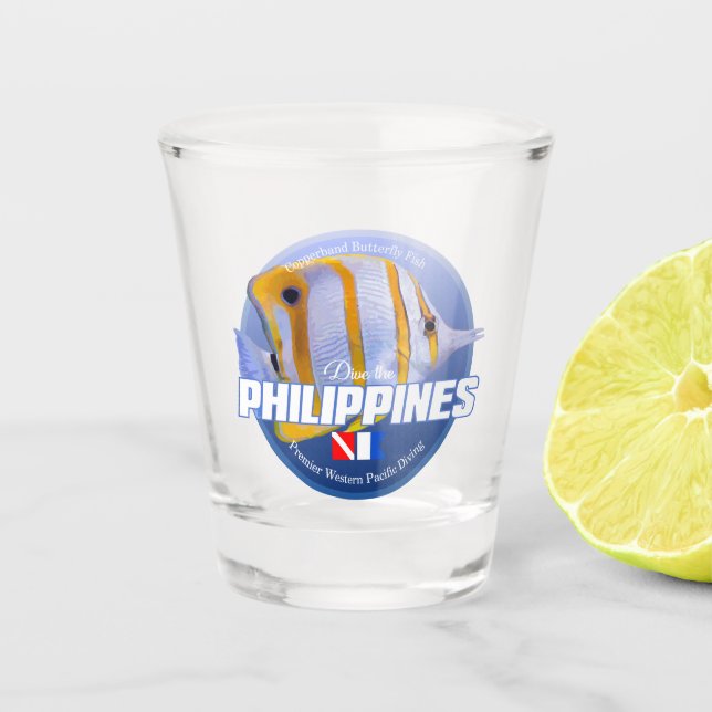 Verre A Shot Plongez aux Philippines (DD2) (Devant)