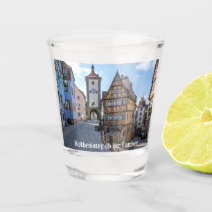 Verre A Shot Plönlein à Rothenburg ob der Tauber, Allemagne