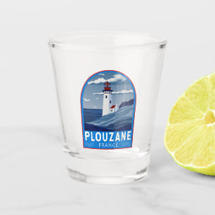 Verre A Shot Plouzane France Travel Art Vintage
