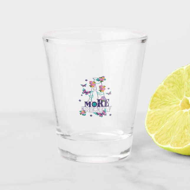 Verre A Shot plus de fleurs (Devant)