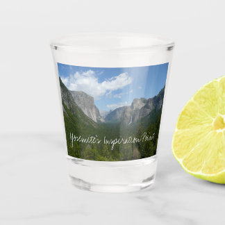 Verre A Shot Point d'inspiration dans le parc national Yosemite