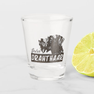 Verre A Shot Pointeur À poils durs allemand