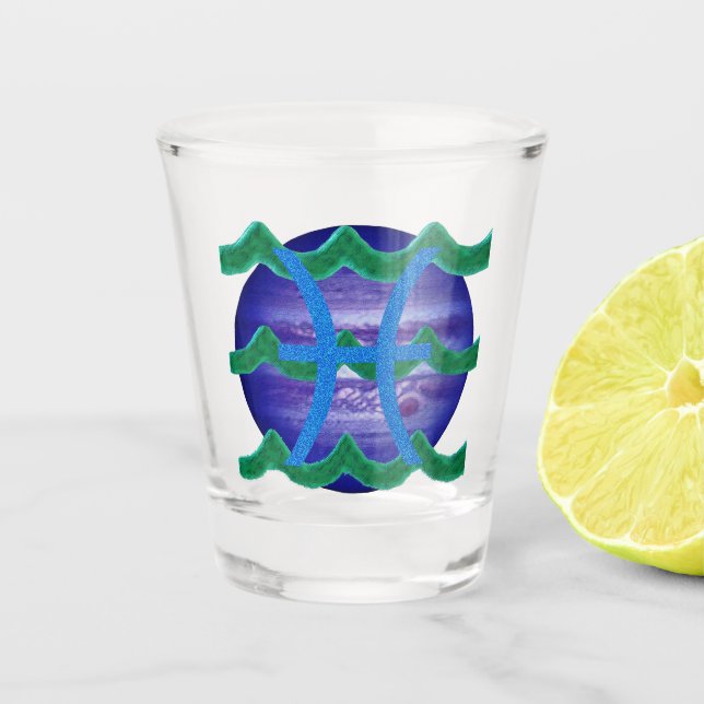 Verre A Shot Poissons (Devant)