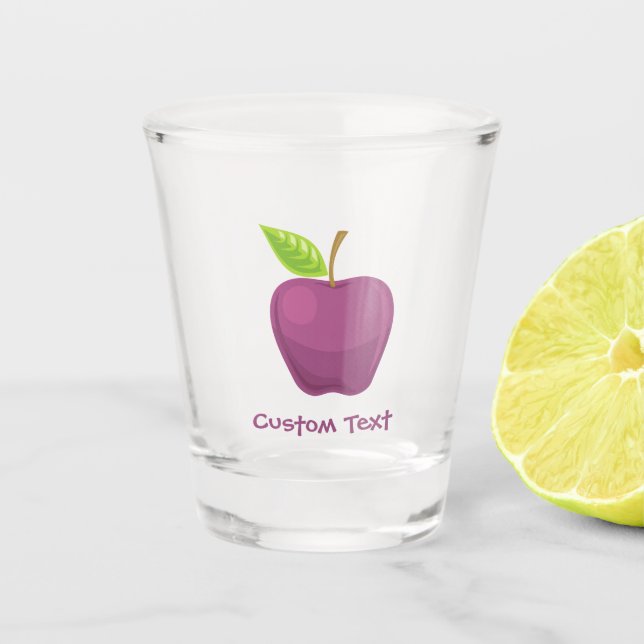 Verre A Shot Pomme pourpre (Devant)