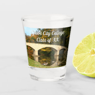 Verre A Shot Pont arc-en-ciel en automne au Grove City College