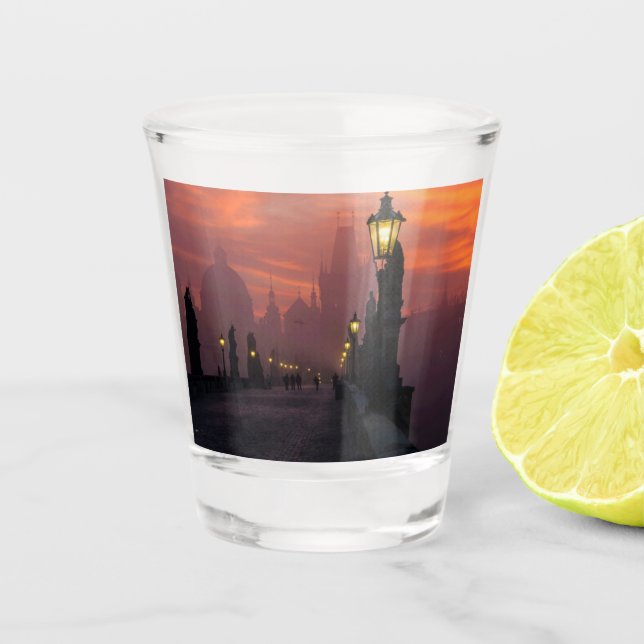 Verre A Shot Pont Charles Prague (Devant)