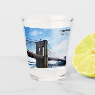 Verre A Shot Pont de Brooklyn New York Souvenir