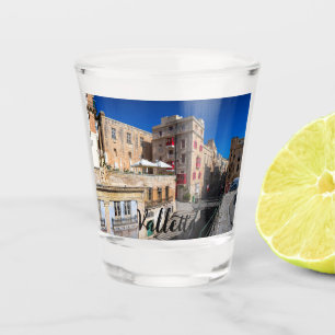 Verre A Shot Pont, rue étroite avec escaliers à La Valette