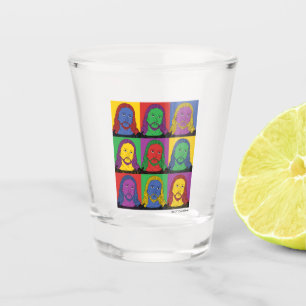 Verre A Shot Pop Art Jesus