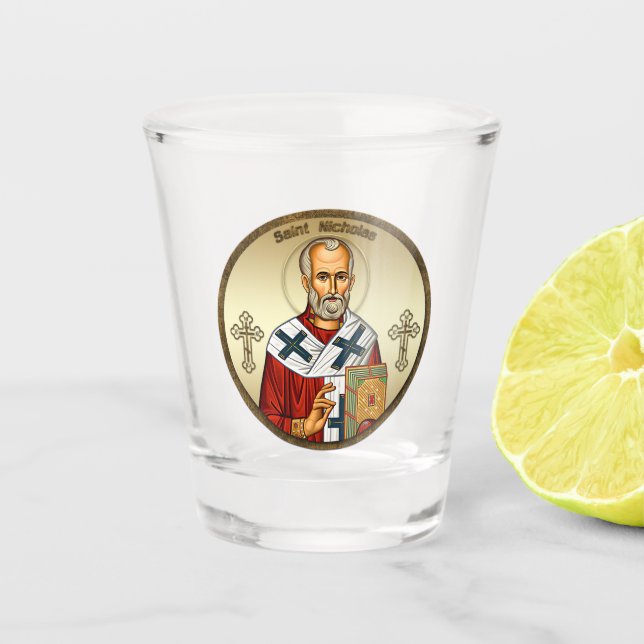 Verre A Shot Porte-clés Saint Nicolas 5 (Devant)