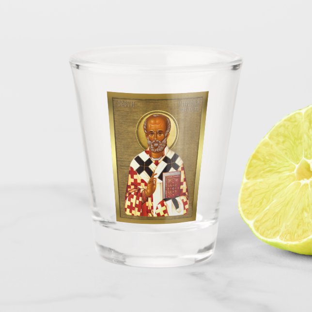 Verre A Shot Porte-clés Saint Nicolas eng 1 (Devant)