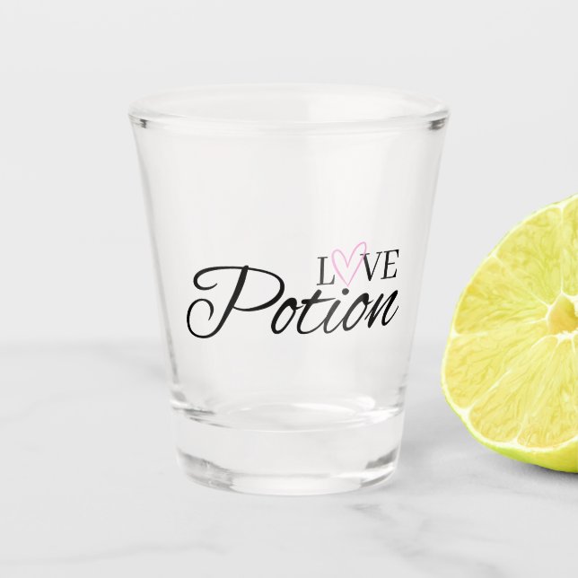Verre A Shot Potion d'amour (Devant)