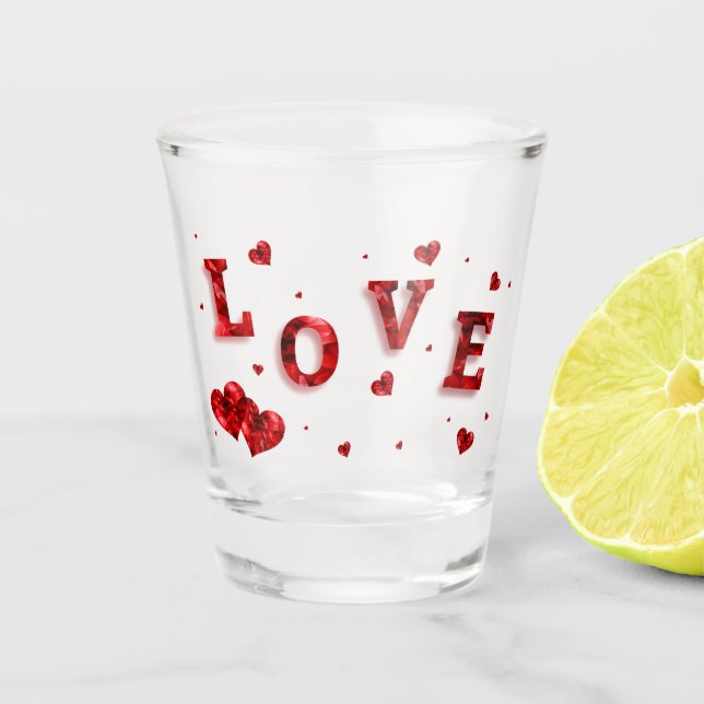 Verre A Shot Pour amor (Devant)