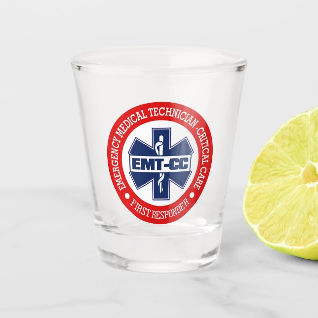 Verre A Shot Premier répondeur EMT-CC (Devant)