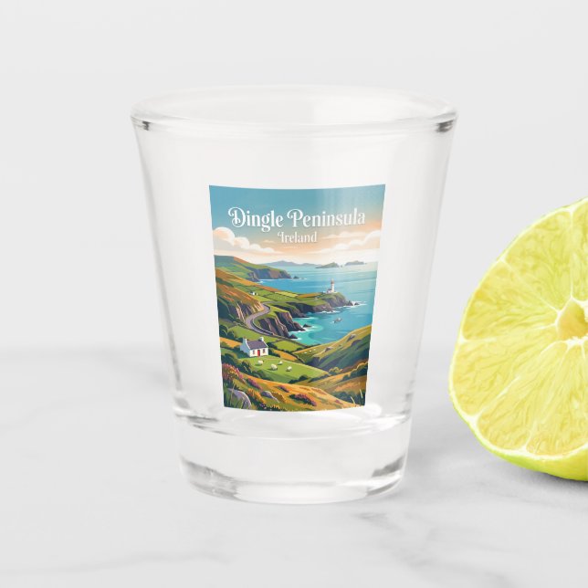 Verre A Shot Presqu'île de Dingle Irlande (Devant)