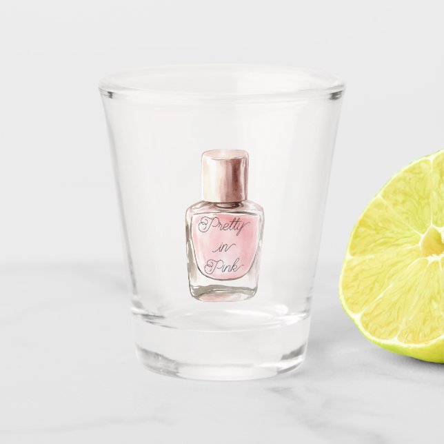 Verre A Shot Pretty in Pink Nail Polish (Devant)