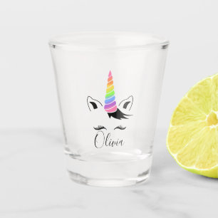 Verre A Shot Pretty Pastel Unicorn