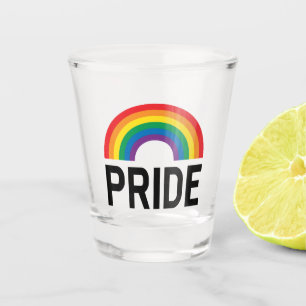 Verre A Shot Pride arc-en-ciel