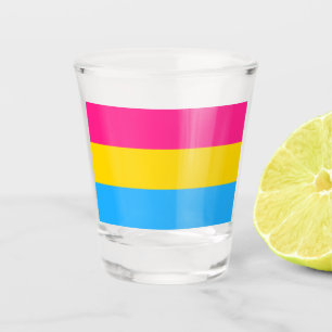 Verre A Shot Pride transexuelle (drapeau panaché)