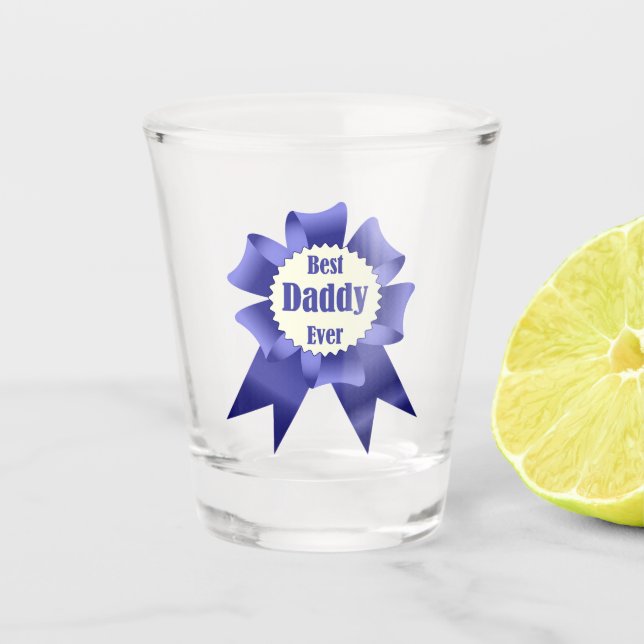 Verre A Shot Prix Best Daddy Ever pour le Père (Devant)
