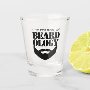 Verre A Shot Professeur amusant de Beardologie