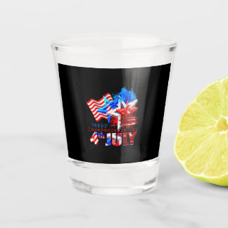 Verre A Shot Profitez de la fraîcheur des tee-shirts USA 4 juil