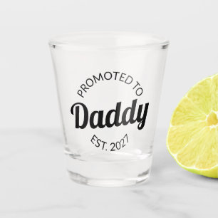 Verre A Shot Promu Papa 2027 Futur Papa Cadeau Baby Shower Je
