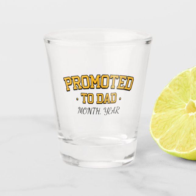 VERRE A SHOT PROMU PÈRE - SUR MESURE (Devant)