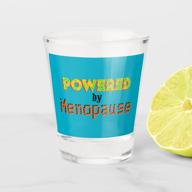 Verre A Shot Propulsé par Ménopause 3 (Devant)