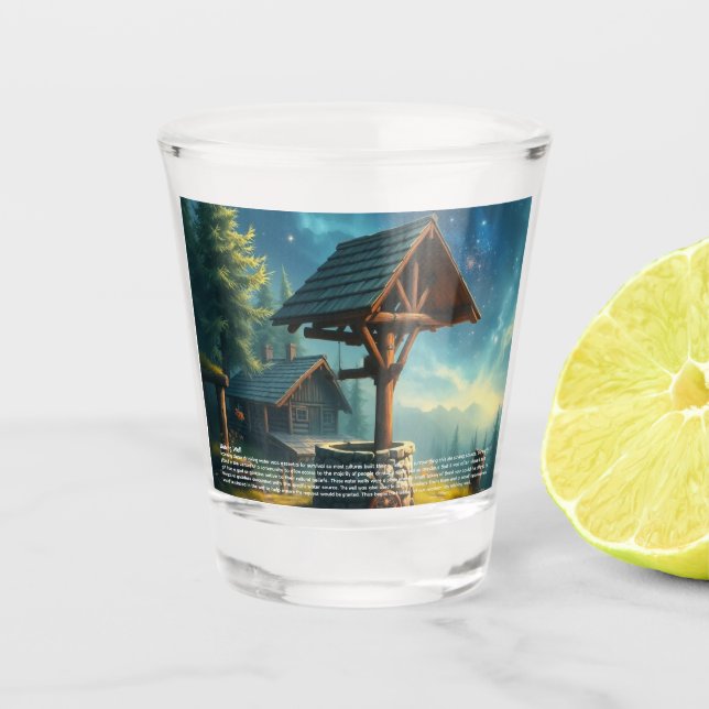 Verre A Shot Puits de souhaits (Devant)