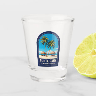 Verre A Shot Punta Cana République dominicaine Voyage Vintage R