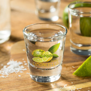 Verre A Shot Quand La Vie Vous Donne Des Citrons Font Du Limonc