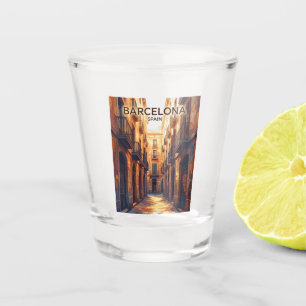 Verre A Shot Quartier gothique Espagne