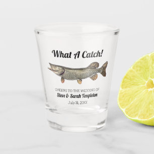 Verre A Shot Quel Mariage de pêche à la pêche au brochet de