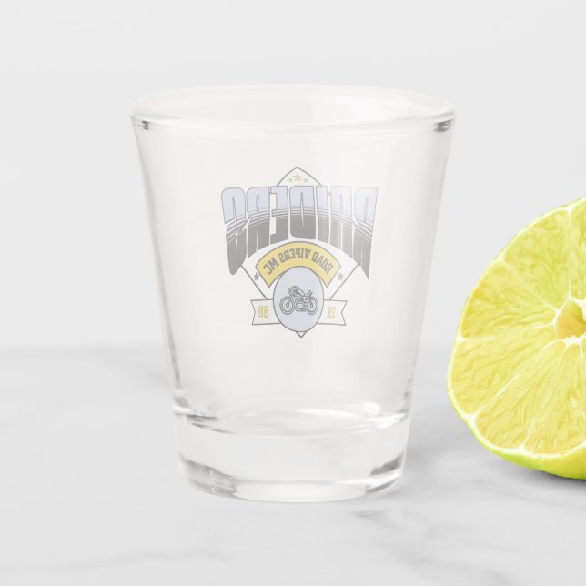 Verre A Shot Raiders Road Vipers MC (Dos)