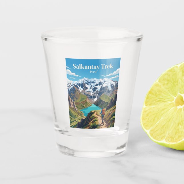 Verre A Shot Randonnée Salkantay Pérou (Devant)
