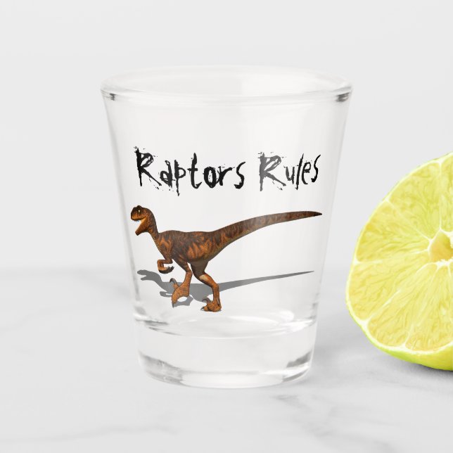 Verre A Shot Raptor 1 3D (Devant)