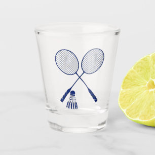 Verre A Shot Raquettes de badminton minimes Shuttlecock Birdie 