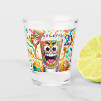 Verre A Shot Rave Party Shot Glass – vibrant Fun