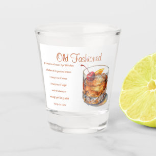 Verre A Shot Recette de boisson ancienne mode