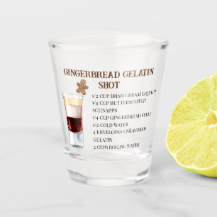 Verre A Shot Recette de boisson de Noël pour fête des Fêtes Pai