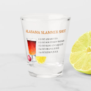 Verre A Shot Recette de boisson de tir Alabama Slammer