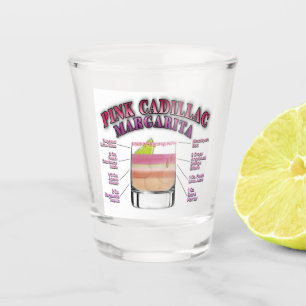 Verre A Shot Recette de cocktail MARGARITA ROSE Art