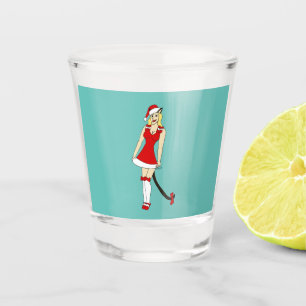 Verre A Shot Red Christmas catgirl