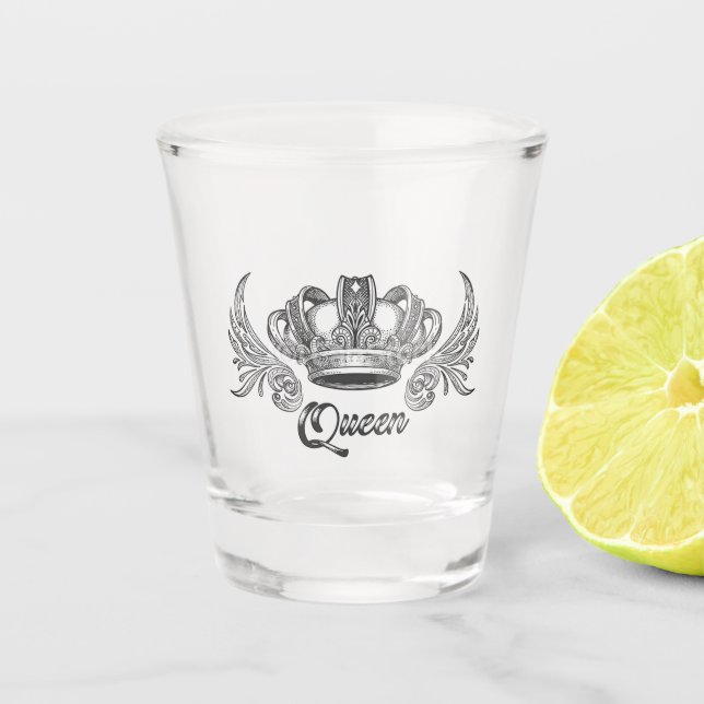 Verre A Shot Reine (Devant)