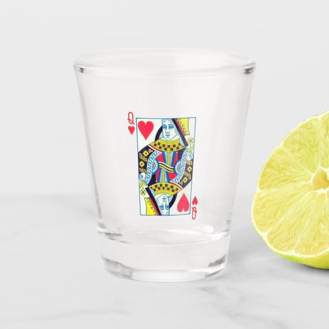 VERRE A SHOT REINE (Devant)