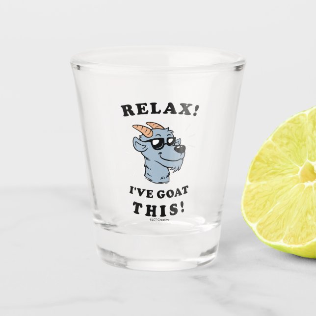 Verre A Shot Relax ! J'ai chéri ça (Devant)