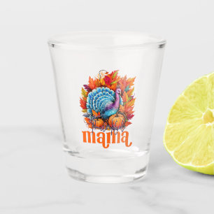 Verre A Shot Remerciements Mama Turquie et l'automne quittent l